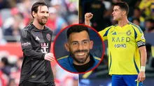 Lionel Messi y Cristiano Ronaldo podrían jugar juntos: Carlos Tévez revela que podría hacer realidad este sueño Lionel Messi y Cristiano Ronaldo podrían jugar juntos: Carlos Tévez revela que podría hacer realidad este sueño