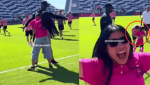 Madre burla seguridad para que su hijo conozca a Messi y su efusiva reacción se vuelve viral en TikTok: "La mamá del año" Madre burla seguridad para que su hijo conozca a Messi y su efusiva reacción se vuelve viral en TikTok: "La mamá del año"