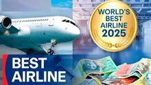 Conoce cuál es la mejor aerolínea del mundo en 2025: opera en Perú, pero no traslada pasajeros