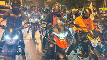 Motociclistas protestan contra límite de pasajeros en Lima: estas son las avenidas afectadas por la marcha