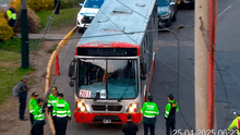 PNP resguardará buses del Corredor Rojo tras ataques extorsivos en Ate