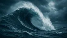 Una ola gigante en el mar del Pacífico que ocurre una vez cada 1.300 años fue la más extrema que se haya registrado