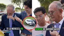 Tony Succar y su hermano sorprenden a su padre al regalarle su primera camioneta: "¡Que lo disfrutes, pa!"