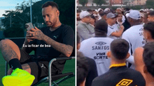 Neymar se salvó de reclamos gracias a su lesión: ultras del Santos 'ajustaron' al equipo tras malos resultados