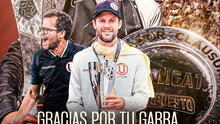 ¡Se va como bicampeón! Universitario anunció sorpresiva salida de Manuel Barreto como director deportivo