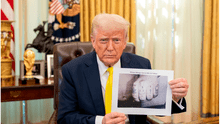 "En sus nudillos tenía la MS-13": Trump insiste en la relación con la pandilla tras imagen editada de Kilmar Abrego García