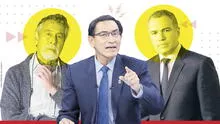 Francisco Sagasti, Salvador del Solar y Martín Vizcarra se salvaron de ser inhabilitados por el Congreso