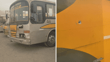 Delincuentes atacan a balazos bus de “El Tigrillo” en su paradero en San Juan de Lurigancho: dispararon hasta cinco veces