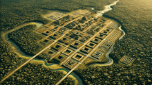 Arqueólogos descubrieron una civilización que construyó caminos y canales oculta bajo la selva amazónica hace 2.500 años