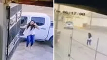 Mujer corrió para alcanzar camioneta que avanzó sola y usuarios quedan atónitos: “Ni Usain Bolt”