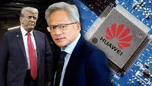 CEO de Nvidia asegura que China casi iguala a Estados Unidos en la carrera de chips de IA y urge a Trump actuar