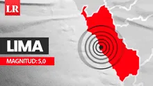 Temblor de magnitud 5,0 remeció Lima hoy, según IGP