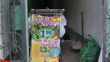 Balean a vendedor de jugo de naranja tras negarse a pagar S/15 de cupo diario en Surquillo