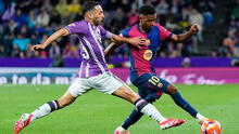 VER Barcelona vs Valladolid EN VIVO online gratis vía DSPORTS: Raphinha anotó el 1-1 por LaLiga de España