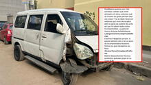 Revelan amenaza de Los Injertos del Rímac a colectiveros: “Guerra avisada no mata gente”