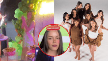 Kiara Lozano responde críticas sobre ausencia de Corazón Serrano en su cumpleaños: "¿Van a ir a una fiesta en sus días libres? Imposible"