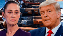 Sheinbaum tras medidas del gobierno de Trump contra el tráfico de armas a México: "No se había oído nunca de un presidente de los EE. UU." Sheinbaum tras medidas del gobierno de Trump contra el tráfico de armas a México: "No se había oído nunca de un presidente de los EE. UU."