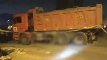Padre e hijo fueron atropellados por camión de la Municipalidad de Lima en San Martín de Porres: hombre murió en el lugar