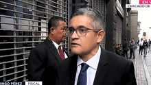 José Domingo Pérez llega al Ministerio Público tras anulación de su suspensión disciplinaria
