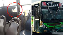 Atentado en la Vía Evitamiento: lanzan bomba molotov a bus de Vipusa con pasajeros a bordo