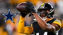 ¡Remezón en la NFL! Receptor George Pickens llega a los Dallas Cowboys en intercambio con Steelers