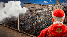 ¡Habemus Papam!: fumata blanca en el cielo del Vaticano anunció al nuevo Papa