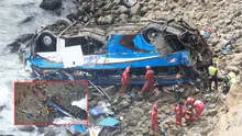 El accidente de bus más trágico de la historia del Perú: cayó a un inmenso abismo cerca de Lima y murieron 52 personas