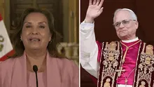 Dina Boluarte se cuelga del nuevo papa León XIV: "El papa es peruano, Dios ama al Perú"