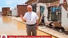 El conmovedor gesto del papa Robert Prevost en Perú: ayudó a los damnificados por inundaciones en Chiclayo
