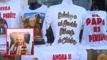Comerciantes de Gamarra venden polos con diseños del nuevo papa León XIV: “Es peruano" Comerciantes de Gamarra venden polos con diseños del nuevo papa León XIV: “Es peruano"