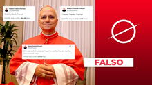 León XIV no publicó estos tuits tras su elección como nuevo papa de la Iglesia católica