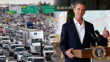 Nueva propuesta de Gavin Newsom en California que beneficiará a todos los conductores con innovador método