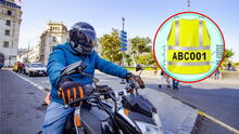 Desde esta fecha motociclistas de Lima y Callao deberán pagar multas de S/428 por no usar chaleco con placa