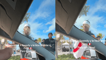 "Perú es clave": peruano aborda a Speed en Miami y le recuerda su visita a nuestro país
