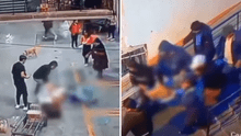 La Oroya: obrero sufre aparatosa caída desde el techo de un mercado y ahora lucha por su vida
