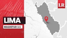 Temblor de magnitud 3,5 remeció Lima hoy, según IGP