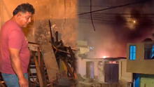 Hombre incendia taller mecánico de su vecino en Surco y lo deja en la ruina: "No se ha salvado nada"