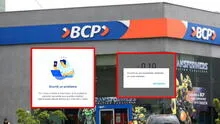 Reportan caída de BCP y Yape: usuarios no pueden acceder al app ni realizar transferencias