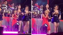 Niña sube al escenario y sorprende al cantar como una integrante más de Corazón Serrano: "Contratada" Niña sube al escenario y sorprende al cantar como una integrante más de Corazón Serrano: "Contratada"