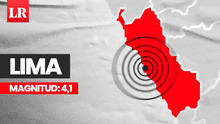 Temblor de magnitud 4,1 se sintió en Lima hoy, según IGP