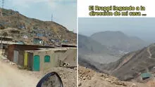 Repartidor estalla de ira al llegar a la cima de cerro en Lima para entregar pedido: “No trabajo más”