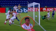 El insólito autogol de espalda que le quitó a Atlético Grau un triunfo histórico en Copa Sudamericana