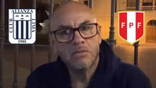 Mr. Peet apuntó contra la FPF por sanción contra Alianza Lima y la calificó de "desmedida": "Ojalá sea así con todos"