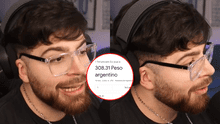 Streamer en Argentina descubre que el sol peruano vale más que el peso argentino y queda en shock: "Es el dólar de Sudamérica"
