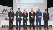 Presidente de la Corte participó de la juramentación de lealtad y respeto a la constitución del Perú de la UNAM Presidente de la Corte participó de la juramentación de lealtad y respeto a la constitución del Perú de la UNAM