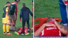 Luis Ramos salió en camilla tras sufrir fuerte golpe y periodista de ESPN tuvo desatinado comentario: "Game over para él"