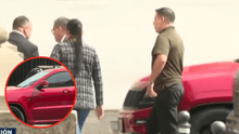 Captan a Juan Santiváñez llegando a Palacio de Gobierno en vehículo de proveedora del Estado