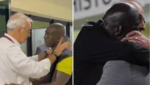 Conmebol publica emotivo encuentro y abrazo de Fossati a Segundo Castillo durante partido de Libertadores
