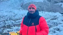 Montañista peruano, Víctor Rímac escala el Everest con la bandera peruana