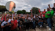 Trabajador de construcción civil recibió impacto de perdigón durante movilización en Iquitos